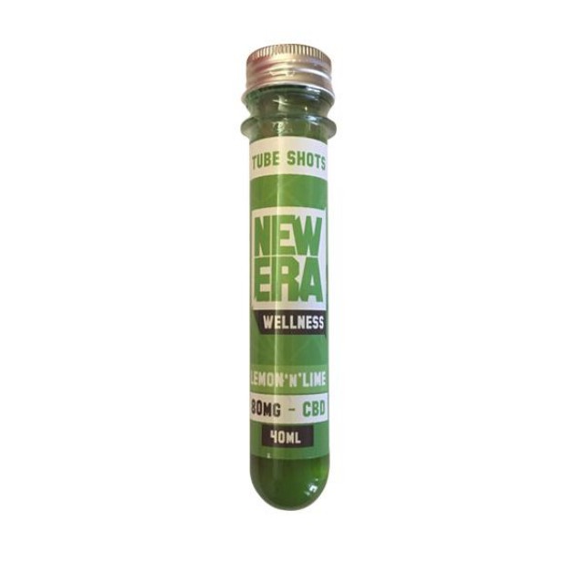 New Era Wellness 80mg CBD Booster Shot 40ml - Lemon & Lime Booster